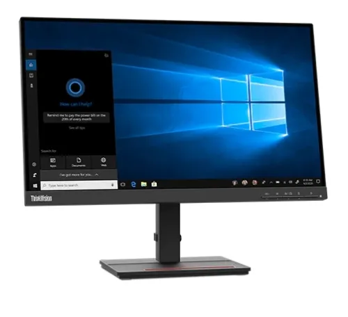Монитор, Lenovo ThinkVision S22e-20 21.5" LED Backlit LCD, 16:9, 1920x1080, 250 cd/m2, 1000:1, VGA, HDMI, Tilt - image 1