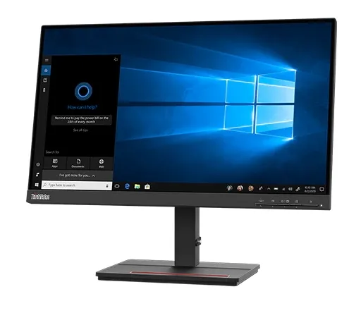 Монитор, Lenovo ThinkVision S22e-20 21.5" LED Backlit LCD, 16:9, 1920x1080, 250 cd/m2, 1000:1, VGA, HDMI, Tilt - image 2