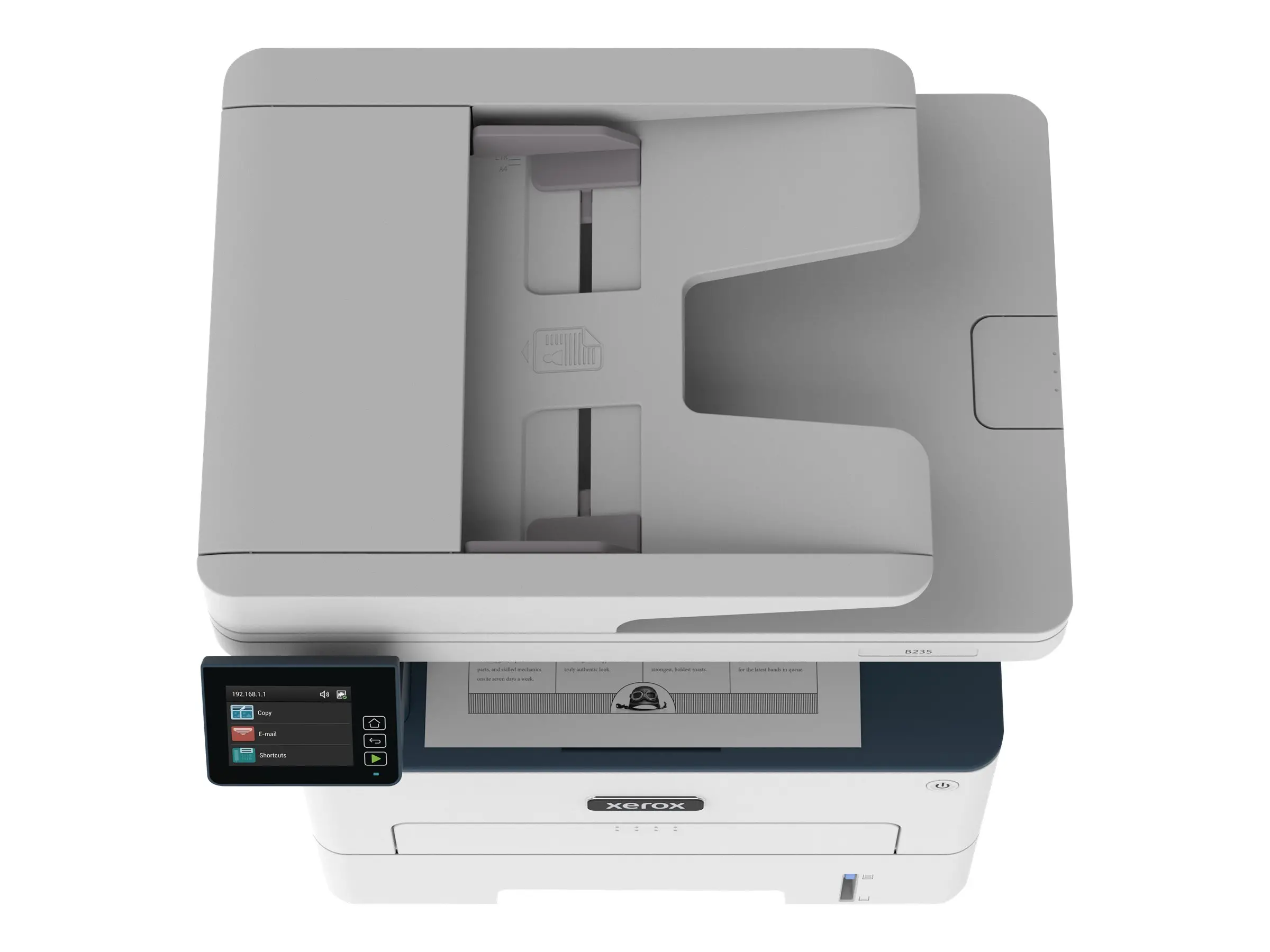 Лазерно многофункционално устройство, Xerox B235 A4 mono 4 in 1 MFP 34ppm. Duplex, Network, WiFi - image 5