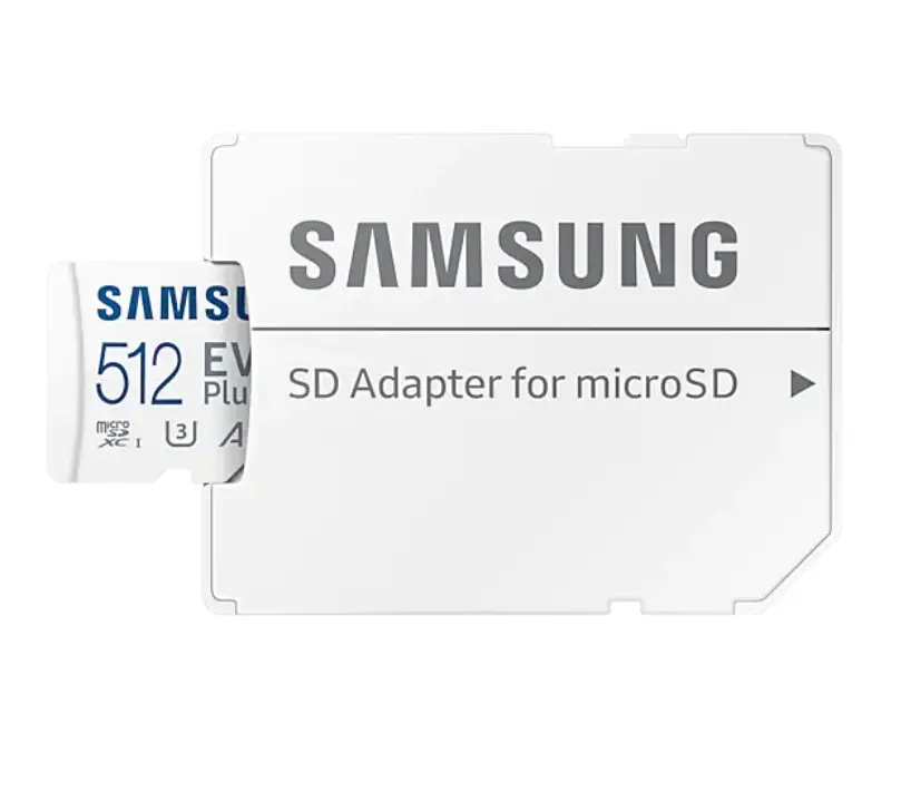 Памет, Samsung 512GB micro SD Card EVO Plus with Adapter, Class10, Transfer Speed up to 130MB/s - image 4