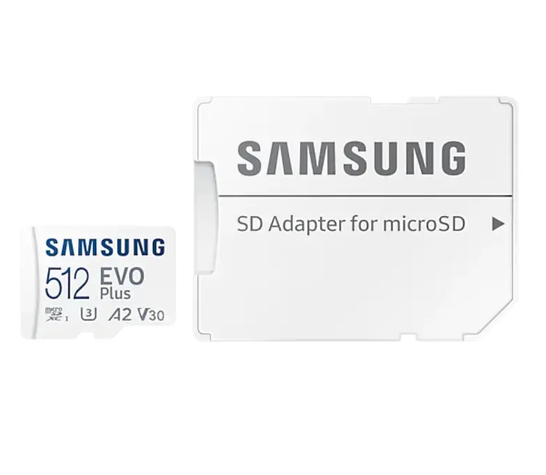 Памет, Samsung 512GB micro SD Card EVO Plus with Adapter, Class10, Transfer Speed up to 130MB/s - image 5
