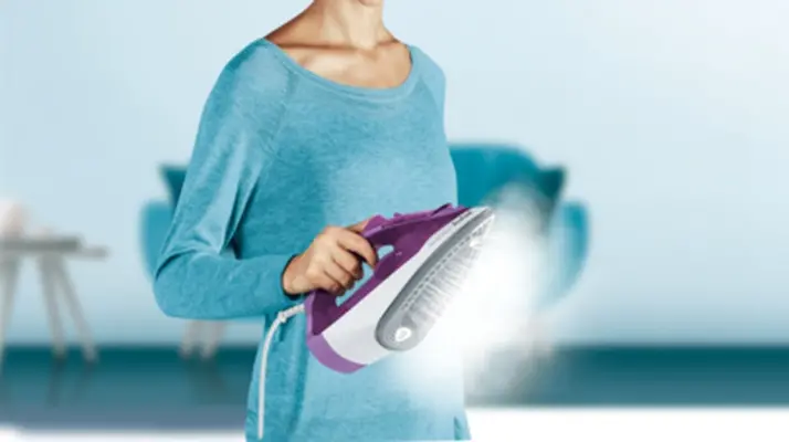 Σίδερο, Tefal FV2836E0, Express Steam, μωβ, 2400W, 35g/min, shot 165g/min, AD, δεξαμενή νερού 270 ml, Κεραμική πλάκα - image 4