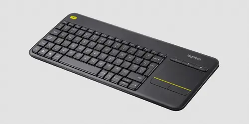Клавиатура, Logitech Wireless Touch Keyboard K400 Plus Black - image 3