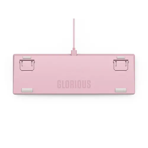 Геймърска механична клавиатура Glorious GMMK 2 Pink Compact- Fox Switches UK-Layout - image 3