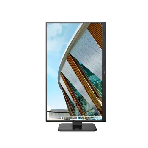 Монитор, AOC 24P2QM, 23.8" VA WLED, 1920x1080@75Hz, 4ms GtG, 300cd m/2, 3000:1, 50M:1 DCR, Adaptive Sync, Low Blue Light, FlickerFree, 2Wx2, Tilt, Height Adjust, Pivot, Swivel, D-SUB, DVI, HDMI, DP, USB hub - image 4