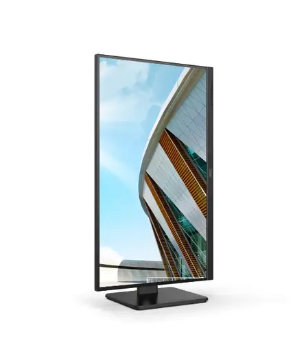 Монитор, AOC 24P2QM, 23.8" VA WLED, 1920x1080@75Hz, 4ms GtG, 300cd m/2, 3000:1, 50M:1 DCR, Adaptive Sync, Low Blue Light, FlickerFree, 2Wx2, Tilt, Height Adjust, Pivot, Swivel, D-SUB, DVI, HDMI, DP, USB hub - image 6