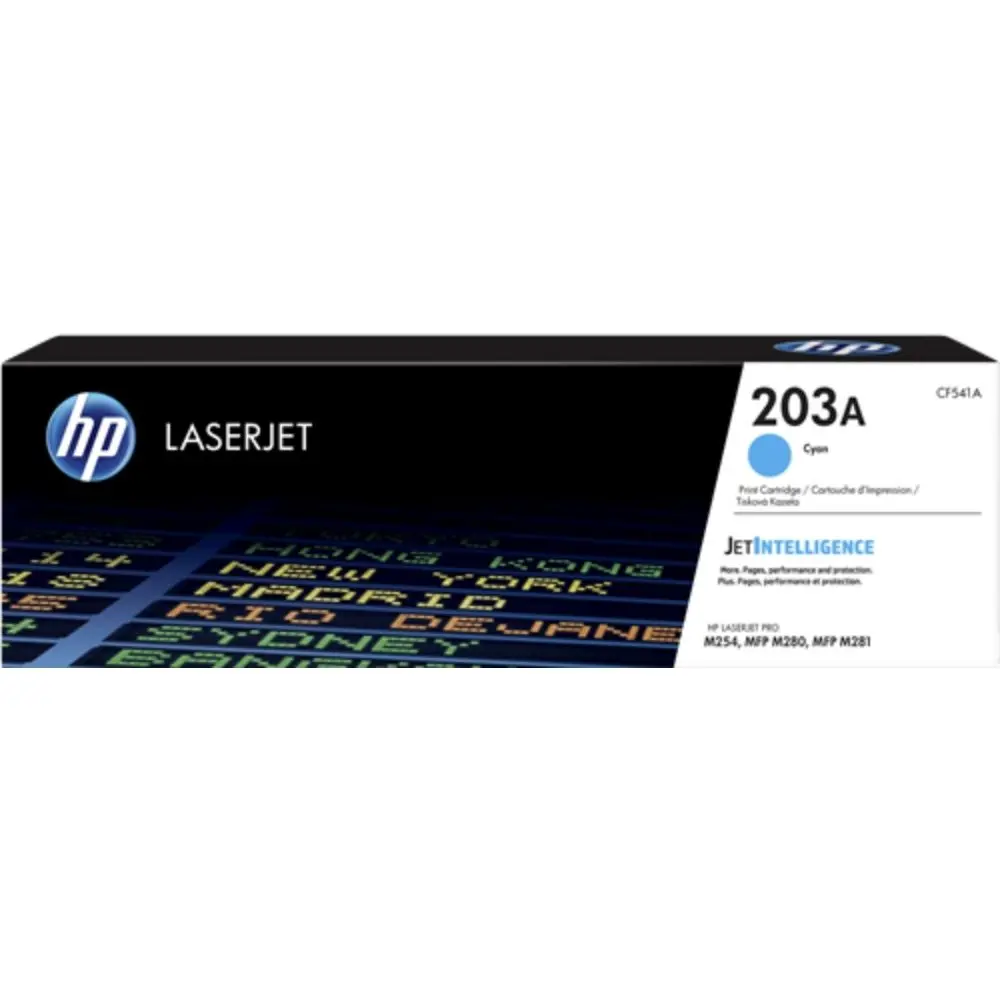 КАСЕТА ЗА HP Color LaserJet Pro M254nw/M254dw/MFP M280nw/MFP M281fdn/MFP M281fdw - /203A/ - Cyan - PN CF541A