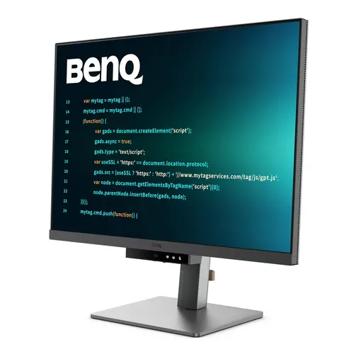 Монитор, BenQ RD280U, 28.2" IPS, 5ms, 3840x2560 4K+, 3:2, Programming Monitor, 1.07 billions col.,HDR400, 1200:1, 20M:1 DCR, 400 cd/m2, HDMI 2.0, DP 1.4, USB-C (90W), Flicker-free, B.I. Gen2, Low Blue Light+, Night Hours Prot., Sp.2W, Height Adj.,Tilt,Swivel - image 1