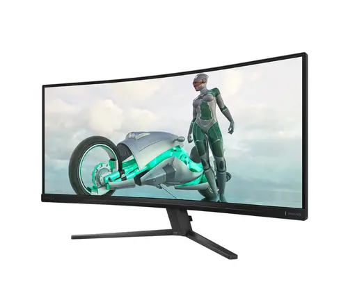 Монитор, Philips Evnia 34M2C3500L, 34" Curved 1500R VA WLED, 3440x1440@180Hz, 1ms GtG, 0.5ms MPRT, 300cd m/2, 3000:1, Mega Infinity DCR, Adaptive Sync, FlickerFree, Low Blue Light, Tilt, 2xHDMI, DP - image 2