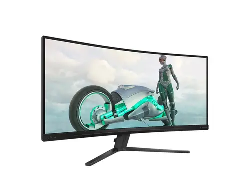 Монитор, Philips Evnia 34M2C3500L, 34" Curved 1500R VA WLED, 3440x1440@180Hz, 1ms GtG, 0.5ms MPRT, 300cd m/2, 3000:1, Mega Infinity DCR, Adaptive Sync, FlickerFree, Low Blue Light, Tilt, 2xHDMI, DP