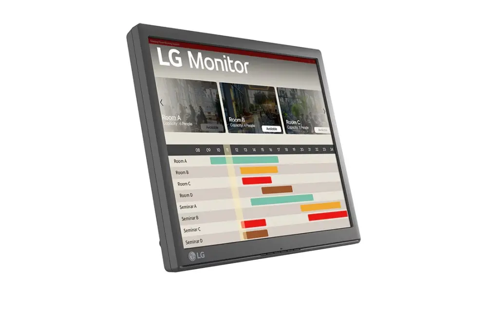 Монитор, LG 17BR30T-B, 17" 5:4 TFT TN LCD Touch Screen Anti-Glare, SXGA (1280x1024), 5 ms, 1000:1 (Native), 200cd, D-SUB, USB Upstream Port, Tilt, Black - image 1