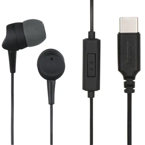 Căști cu microfon HAMA Sea II, USB-C, 184192 - 1