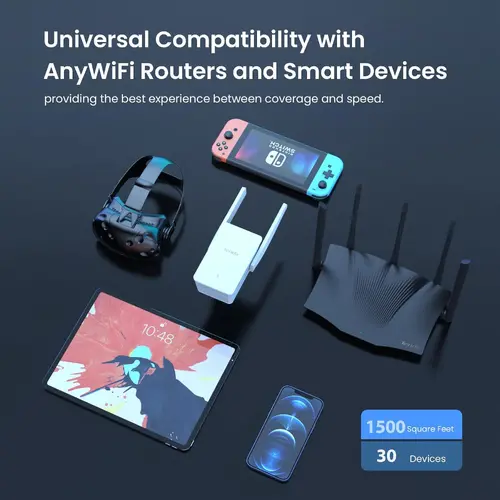 Аксес-пойнт, TENDA A23 WI-FI 6 RANGE EXTEND - image 4