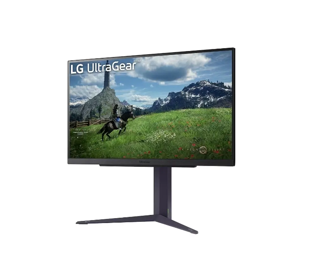 Монитор, LG 27GS85Q-B, 27", UltraGear QHD Nano IPS, 1ms, AG, QHD (2560x1440), 200Hz, HDR 400, 1000:1, 400cd/m2, DCI-P3 98%, USB3.0 (1up/2down), AMD Free-sync, NVIDIA G-Sync, HDMI, DisplayPort, Height adjustment, Tilt, Pivot, Headphone Out, Black