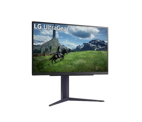 Монитор, LG 27GS85Q-B, 27", UltraGear QHD Nano IPS, 1ms, AG, QHD (2560x1440), 200Hz, HDR 400, 1000:1, 400cd/m2, DCI-P3 98%, USB3.0 (1up/2down), AMD Free-sync, NVIDIA G-Sync, HDMI, DisplayPort, Height adjustment, Tilt, Pivot, Headphone Out, Black - image 1