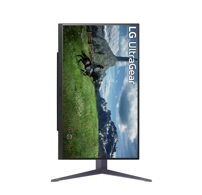 Монитор, LG 27GS85Q-B, 27", UltraGear QHD Nano IPS, 1ms, AG, QHD (2560x1440), 200Hz, HDR 400, 1000:1, 400cd/m2, DCI-P3 98%, USB3.0 (1up/2down), AMD Free-sync, NVIDIA G-Sync, HDMI, DisplayPort, Height adjustment, Tilt, Pivot, Headphone Out, Black - image 5
