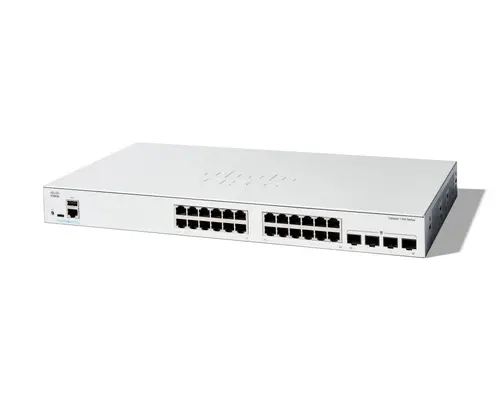Комутатор, Cisco Catalyst 1300 24-port GE, 4x1G SFP - image 1
