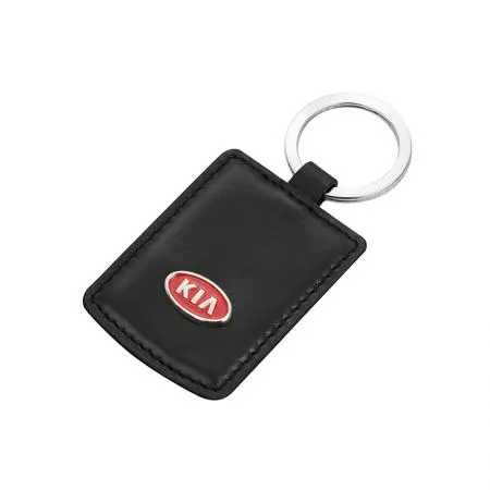 Сет от ключодържател и калъф за документи SILVER FLAME с лого KIA - image 2