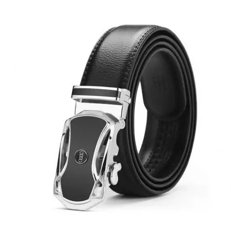 Мъжки колан SILVER FLAME с лого на Audi - image 1