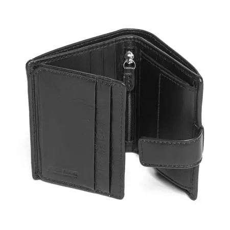 Мъжки черен портфейл SILVER FLAME - колекция Мюнхен - image 1