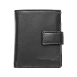 Мъжки черен портфейл SILVER FLAME - колекция Мюнхен