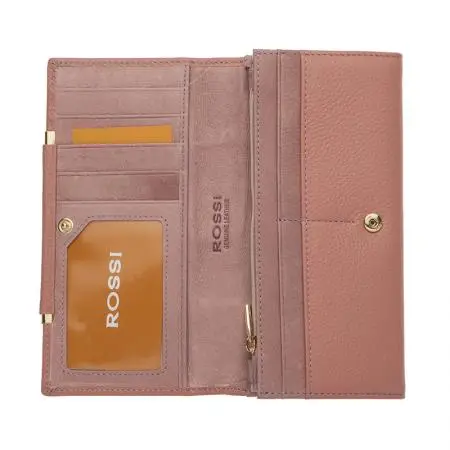 Дамско портмоне цвят Перлено розово - ROSSI - image 1
