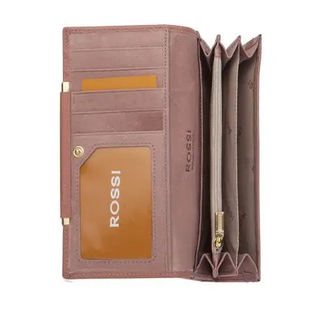 Дамско портмоне цвят Перлено розово - ROSSI - image 2