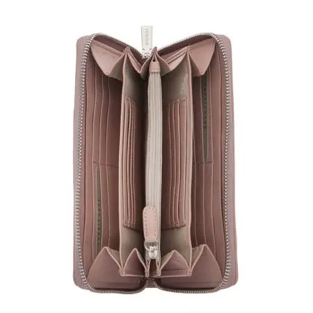 Дамско портмоне цвят Перлено розово - ROSSI - image 1