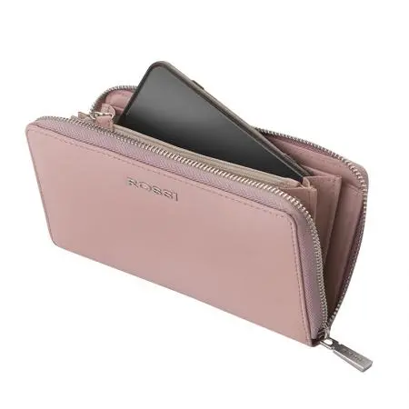 Дамско портмоне цвят Перлено розово - ROSSI - image 2
