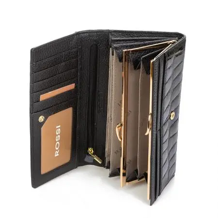 Дамско портмоне цвят Фeнтъзи крокодил ROSSI - image 1