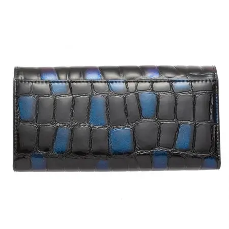 Дамско портмоне цвят Фeнтъзи крокодил ROSSI - image 3