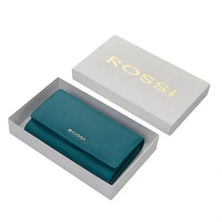 Дамско портмоне езерово синьо ROSSI - image 1