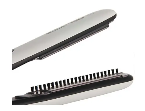 Πρέσα μαλλιών, Rowenta SF7510F0, Brush&Straight Premium Care, LCD display, 130 - 200 ° C, Replaceable Plates, Ionizer, Cover type: Cashmere Keratin - 5