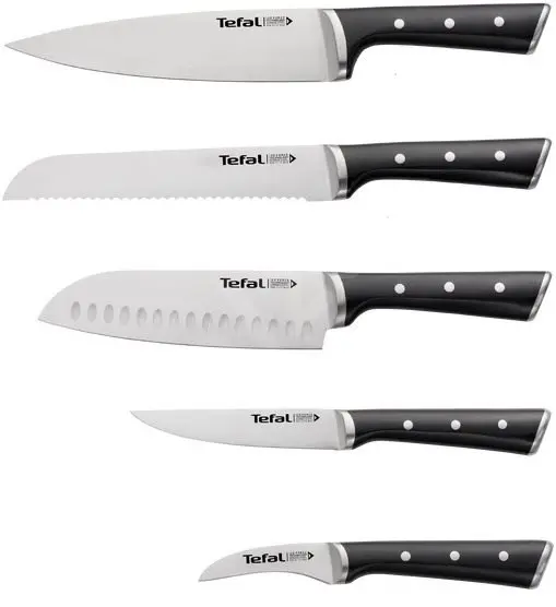 Комплект ножове, Tefal K232S574, BLOCK+5 KNIVES ING ICE HARDENING TEFAL - image 2