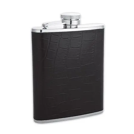 Бутилка за алкохол SILVER FLAME черна