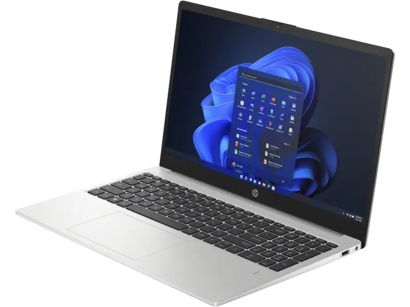 Лаптоп, HP 255 G10 Turbo silver, AMD Ryzen 5 7530U(up to 4.5GH/16MB/6C), 15.6" FHD AG, 8GB 3200Mhz 1DIMM, 512GB PCIe SSD, Wi-Fi 6 +BT 5.3, Backlit Kbd, 3C Long Life Batt, Free Dos - image 1