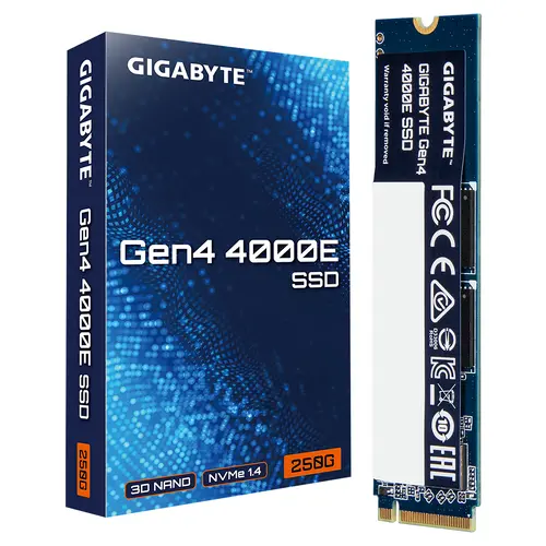 SSD Gigabyte 4000E 250GB, NVMe, PCIe 4.0 Gen4 - image 3