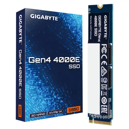 SSD Gigabyte 4000E 500GB, NVMe, PCIe 4.0 Gen4 - image 3