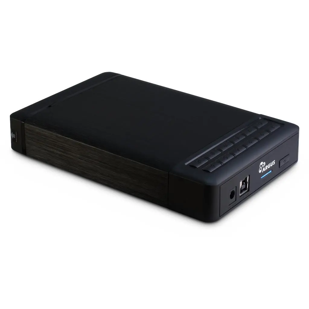 Чекмедже за твърд диск Inter-Tech Argus GD-35LK01 3.5" USB 3.0, 256-bit AES Encryption - image 1