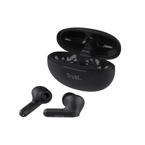 Слушалки, TRUST Yavi Bluetooth ENC Earbuds Black - image 3