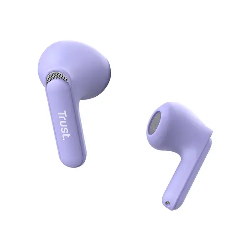 Слушалки, TRUST Yavi Bluetooth ENC Earphones Purple - image 4