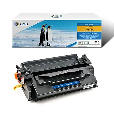 КАСЕТА ЗА CANON i-SENSYS LBP220 Series/MF440 Series - HIGH CAPACITY - CRG-057H (CRG057H) - 3010C002 - Black - WITHOUT CHIP / БЕЗ ЧИП - PN NT-PC057X - G&G