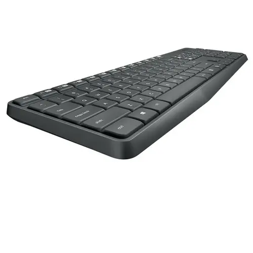 Set tastatură și mouse wireless Logitech MK235, Gri închis - 3