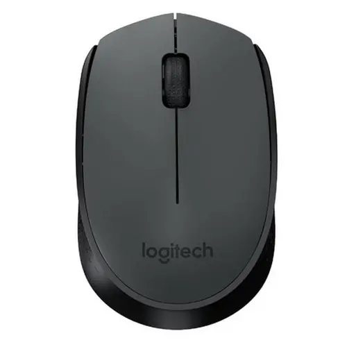 Set tastatură și mouse wireless Logitech MK235, Gri închis - 6