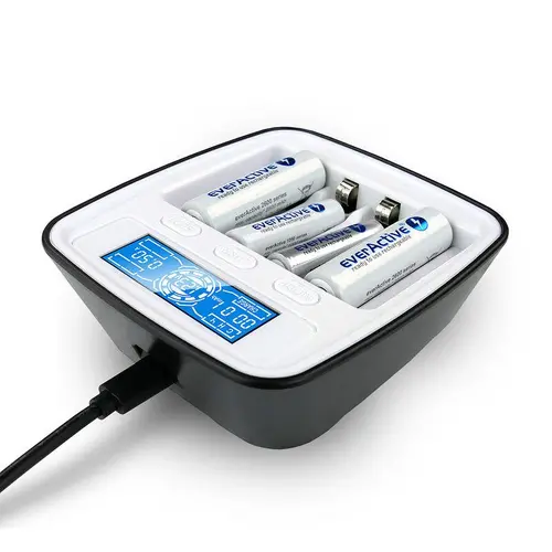 Încărcător NIMH R6,03 AA/AAA cu microprocesor NC1000M EVERACTIVE - 5