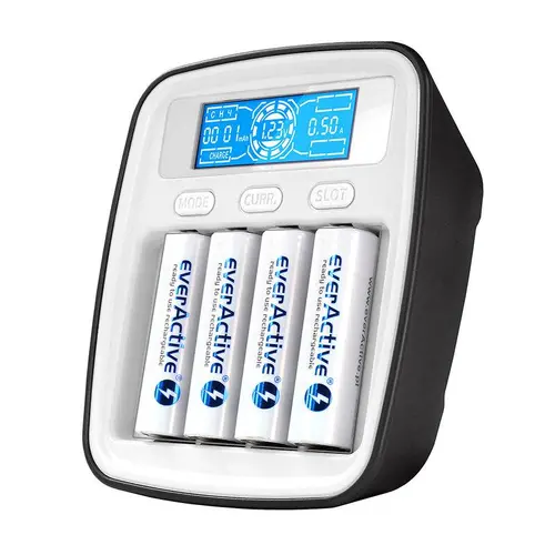 Φορτιστής NIMH R6,03 AA/AAA με μικροεπεξεργαστή NC1000M EVERACTIVE - 1