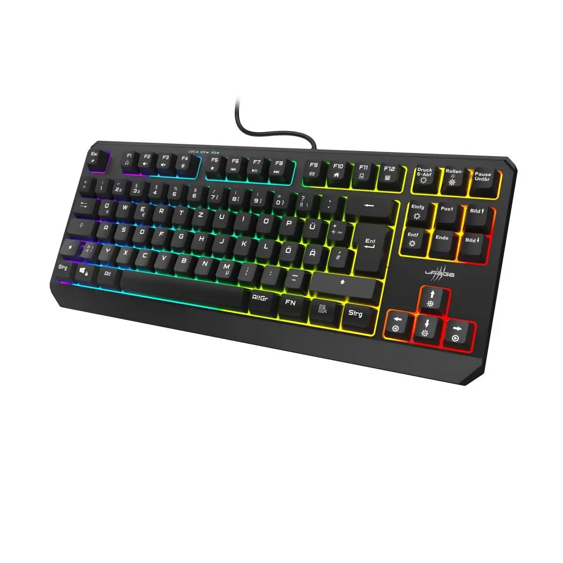 Геймърска клавиатура Hama uRage Exodus 220 TKL RGB - image 1