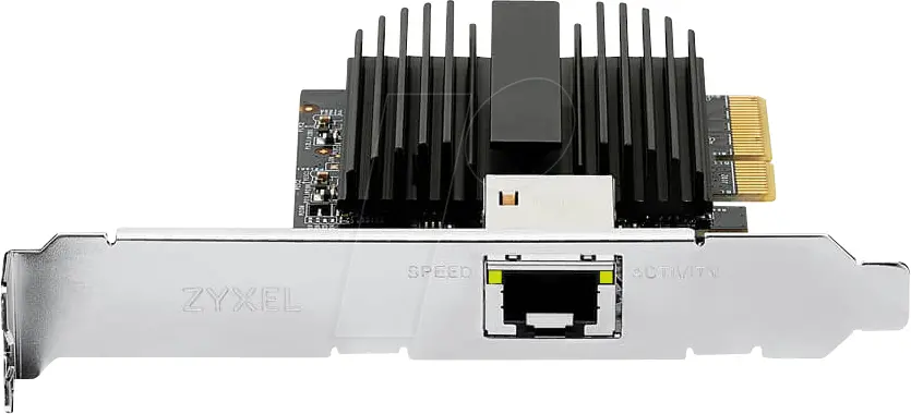 Мрежова карта, ZyXEL XGN100C 10G Network Adapter PCIe Card with Single RJ45 Port - image 2