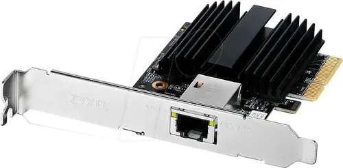 Κάρτα δικτύου, ZyXEL XGN100C 10G Network Adapter PCIe Card με μία θύρα RJ45 - 1