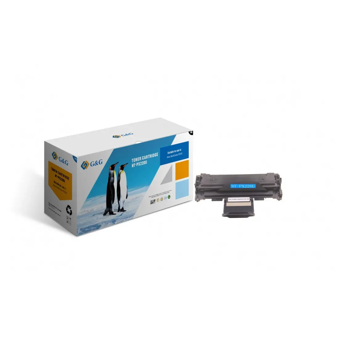 УНИВЕРСАЛНА КАСЕТА ЗА XEROX 3117/3122/3124/3125/PE220/SAMSUNG ML 1610/2010/2510/SCX 4521F/4321/DELL 1100 - HIGH CAPACITY - Black - PN NT-CP220U/CXP220UJ/NT-PX220U - G&G